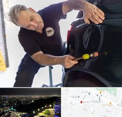 آموزشگاه صافکاری pdr در هفت تیر مشهد