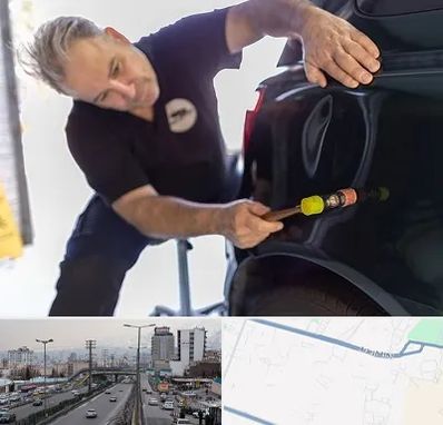 آموزشگاه صافکاری pdr در بلوار ارتش