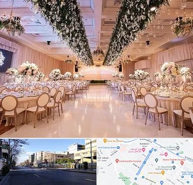 تالار عروسی در خیابان ملاصدرا شیراز