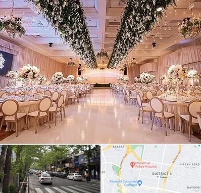 تالار عروسی در ظفر 