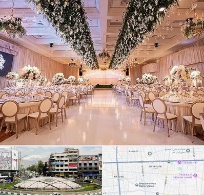تالار عروسی در مرکز تهران