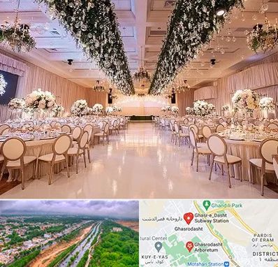 تالار عروسی در قصرالدشت شیراز