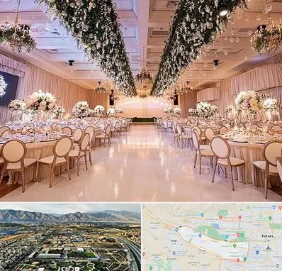 تالار عروسی در منطقه 21 تهران