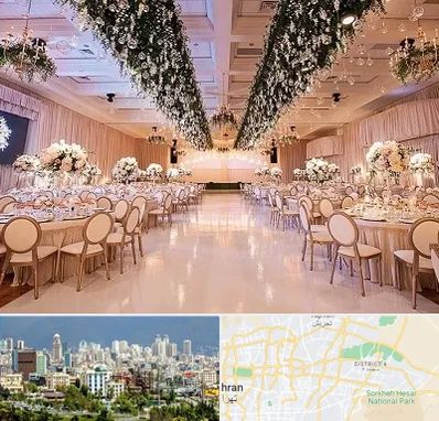 تالار عروسی در شرق تهران 