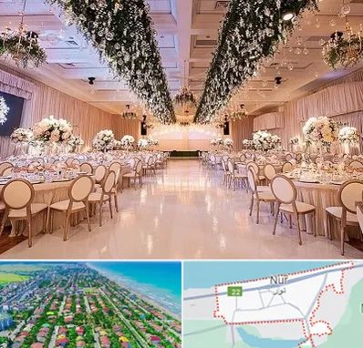 تالار عروسی در نور