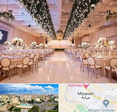 تالار عروسی در میانه