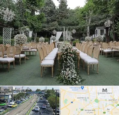 باغ تالار در جنوب تهران 