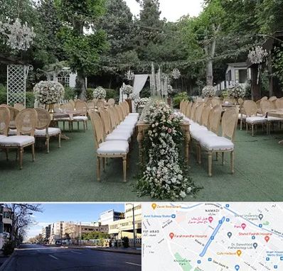 باغ تالار در خیابان ملاصدرا شیراز