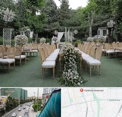 باغ تالار در بلوار فرحزادی