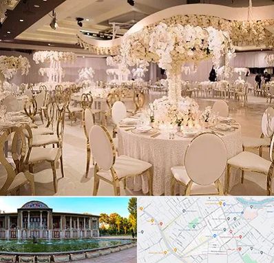 تالار پذیرایی در عفیف آباد شیراز