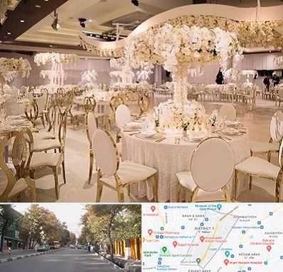 تالار پذیرایی در شریعتی 