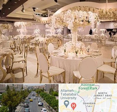 تالار پذیرایی در شهران 