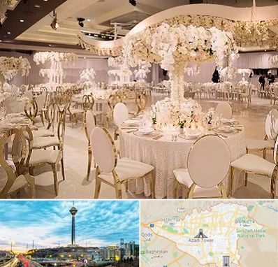 تالار پذیرایی در تهران