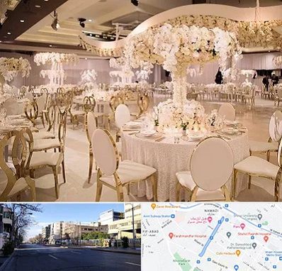 تالار پذیرایی در خیابان ملاصدرا شیراز