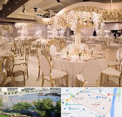 تالار پذیرایی در گلستان اهواز