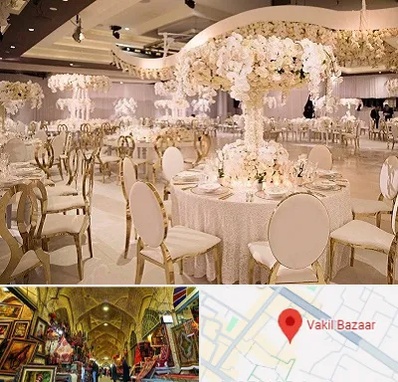 تالار پذیرایی در بازار وکیل شیراز