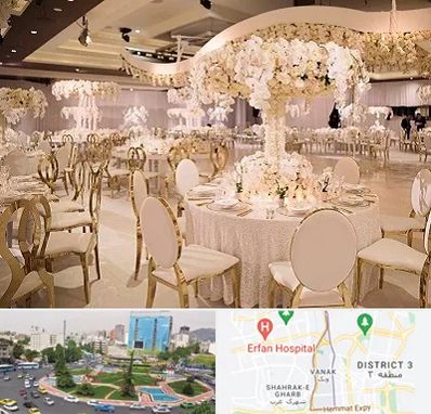 تالار پذیرایی در ونک 