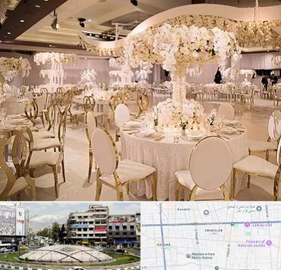 تالار پذیرایی در مرکز تهران