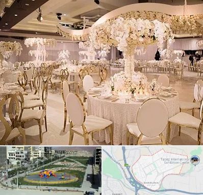 تالار پذیرایی در مرزداران تبریز