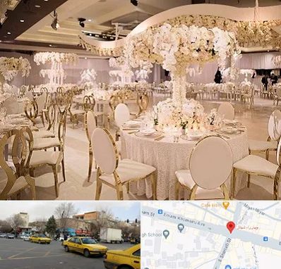 تالار پذیرایی در شهناز تبریز