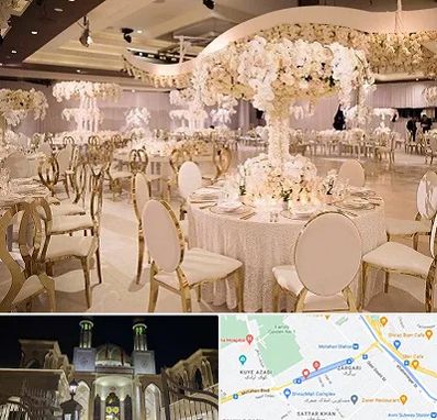 تالار پذیرایی در زرگری شیراز