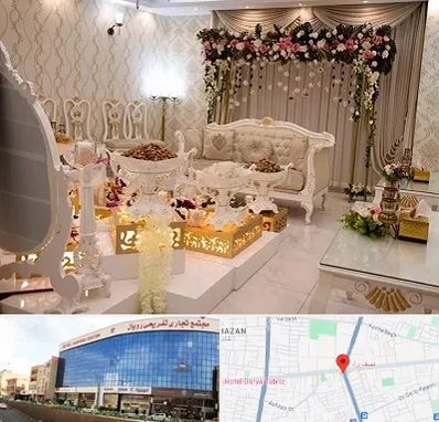 تالار عقد در نصف راه تبریز