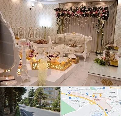 تالار عقد در مهرویلا کرج