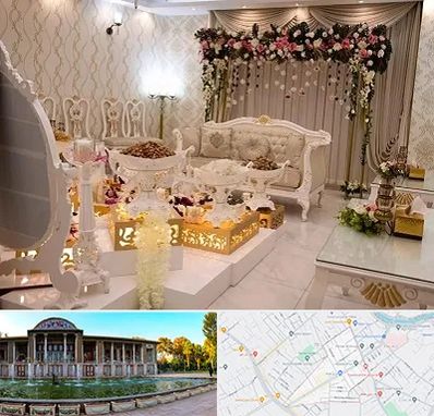 تالار عقد در عفیف آباد شیراز