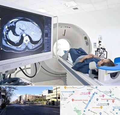 مرکز تصویر برداری پزشکی در خیابان ملاصدرا شیراز