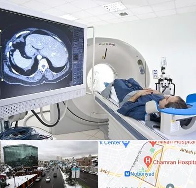 مرکز تصویر برداری پزشکی در اقدسیه 