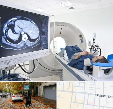 مرکز تصویر برداری پزشکی در خیابان فلسطین