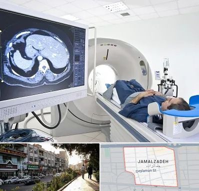 مرکز تصویر برداری پزشکی در خیابان جمالزاده
