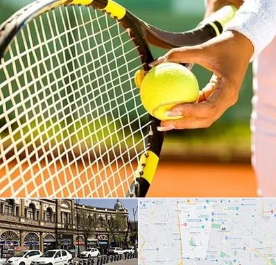 آموزشگاه تنیس در منطقه 11 تهران