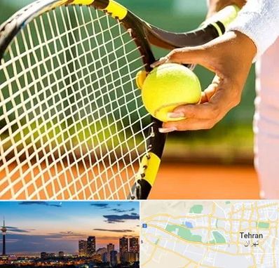 آموزشگاه تنیس در غرب تهران