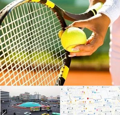 آموزشگاه تنیس در میدان انقلاب