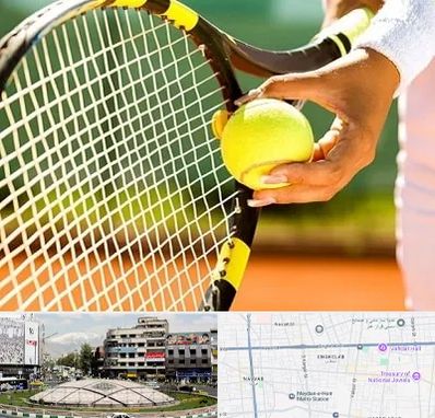 آموزشگاه تنیس در مرکز تهران