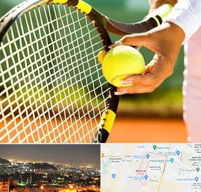 آموزشگاه تنیس در مارلیک کرج