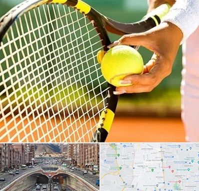آموزشگاه تنیس در منطقه 10 تهران