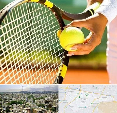 آموزشگاه تنیس در منطقه 8 تهران
