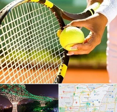آموزشگاه تنیس در منطقه 3 تهران