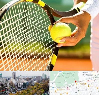 آموزشگاه تنیس در بلوار کشاورز