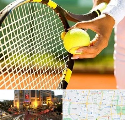 آموزشگاه تنیس در جنت آباد تهران