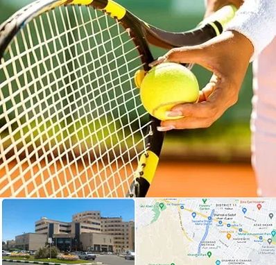 آموزشگاه تنیس در صیاد شیرازی مشهد