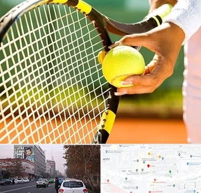 آموزشگاه تنیس در کارگر شمالی