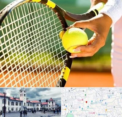 آموزشگاه تنیس در میدان شهرداری رشت