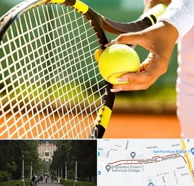 آموزشگاه تنیس در بلوار معلم رشت