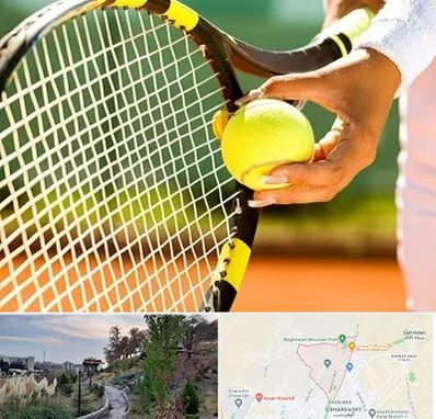 آموزشگاه تنیس در باغستان کرج
