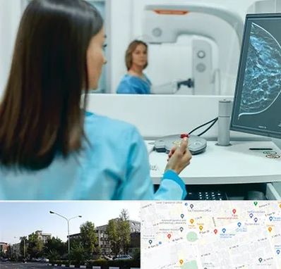 ماموگرافی در میدان کاج