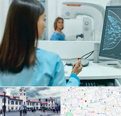 ماموگرافی در میدان شهرداری رشت