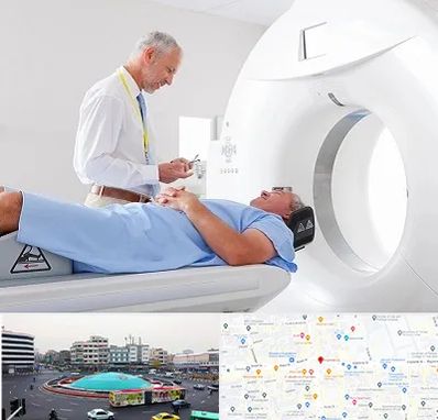 سی تی اسکن در میدان انقلاب